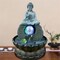 Kitcheniva Waterfall Fountain Asian Buddha Zen Feng Shui Decor With LED Light Ball